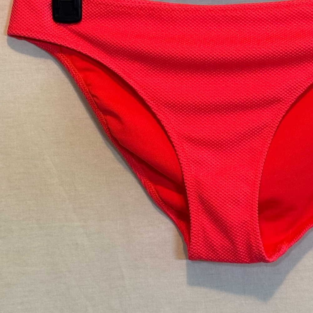 AA-468‎ Aerie NWT Pink Lined Summer Swim Bikini Bottoms Size L - Picture 2 of 12